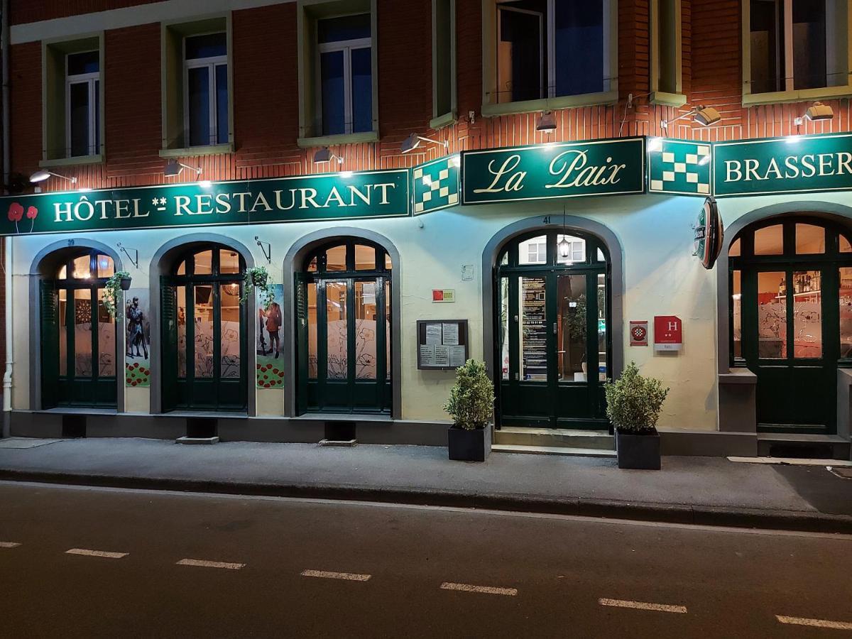 Hotel De La Paix Albert Exterior foto